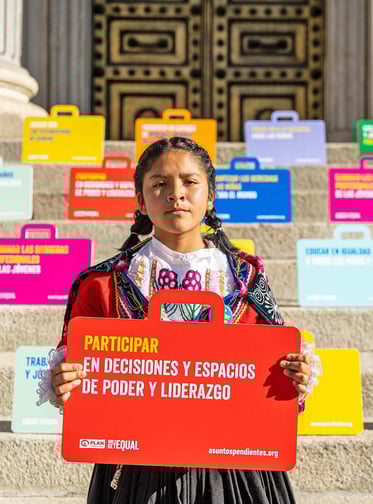 Nohelia - Niña campeona en Plan International