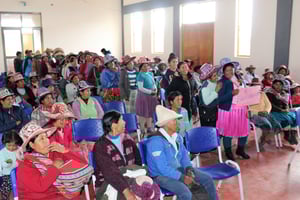 Taller con padres-madres - Sto Tomas - zona quechua 1