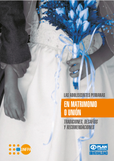 Las adolescentes peruanas en matrimonio o unión
