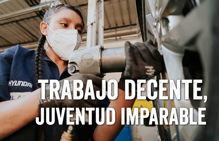 Trabajo decente, juventud imparable